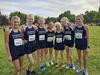 (submitted photo)
For the first time in program history River side Christian was able to field a complete girls cross-country team at a meet. Team members are: #5909 Jayla Abrahamson, #5912 Jessica Fulcher, #5910 Ella Arntson,  #5915 Megan Weiss, #5914 Leah Sundby, #5911 Alyssa Fulcher, and #5913 Norah Hanson.